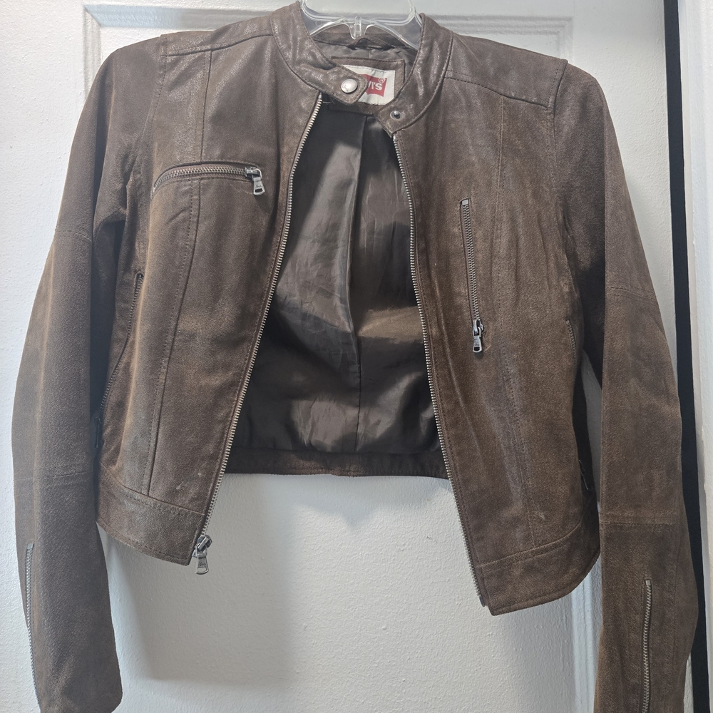 Levi's Dark Brown Leather Jacket